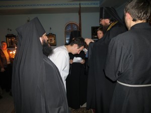 Постриг монаха Гермогена